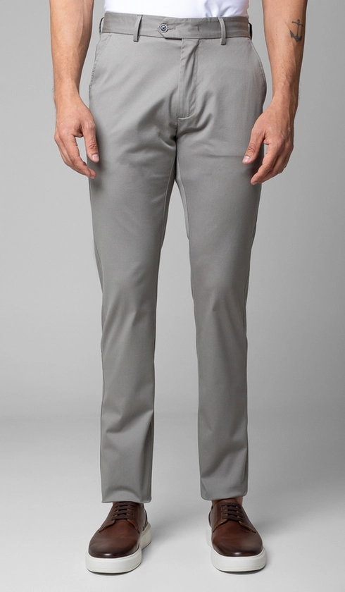 Calça Sarja Bolso Faca com Stretch Express