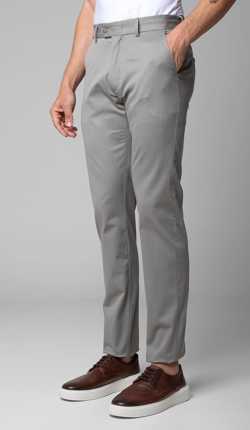 Calça Sarja Bolso Faca com Stretch Express