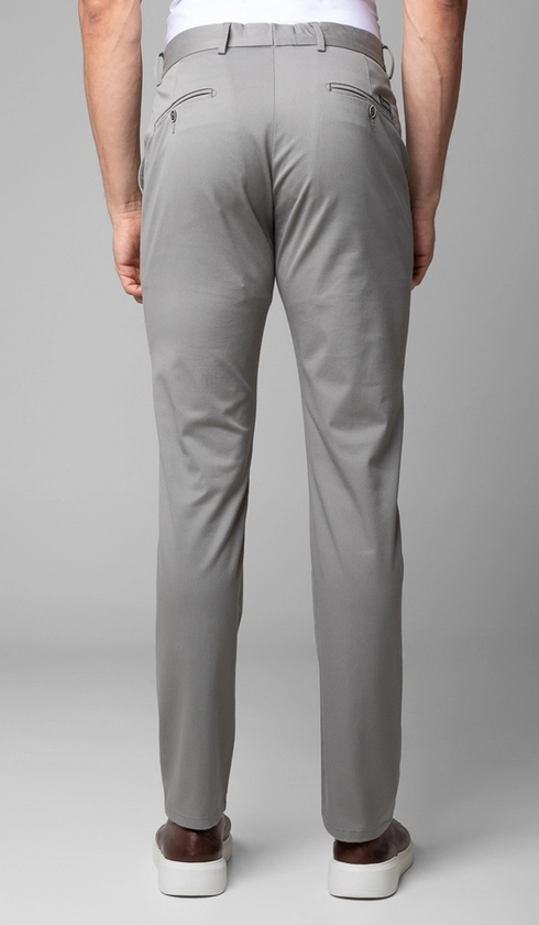 Calça Sarja Bolso Faca com Stretch Express