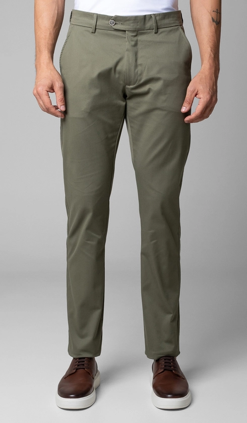 Calça Sarja Bolso Faca com Stretch Express