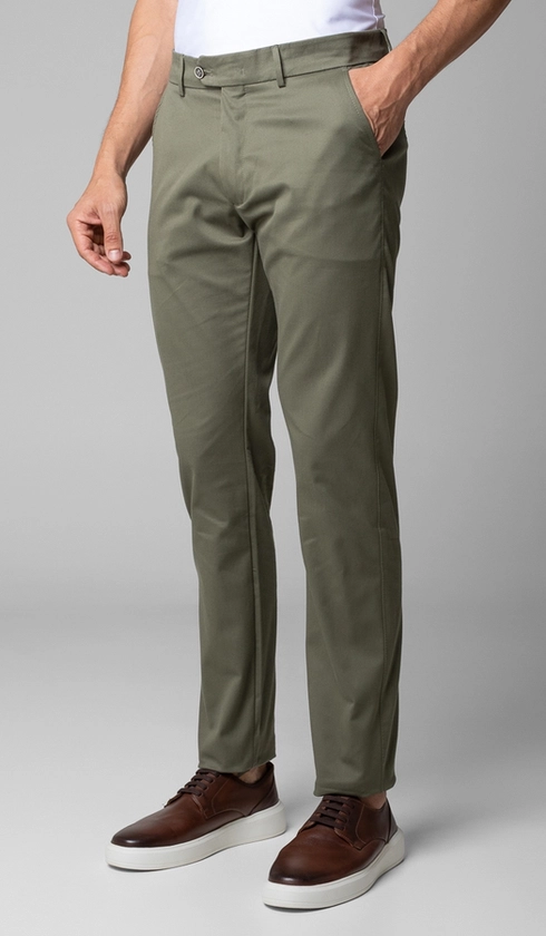 Calça Sarja Bolso Faca com Stretch Express