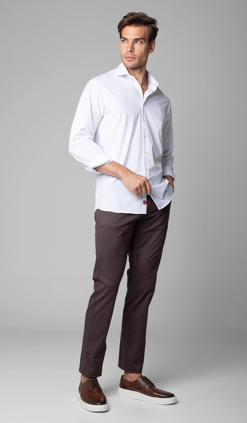 Calça Sarja Bolso Faca com Stretch Express