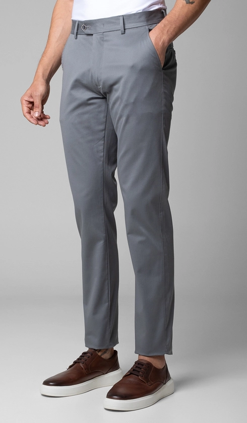 Calça Sarja Bolso Faca com Stretch Express
