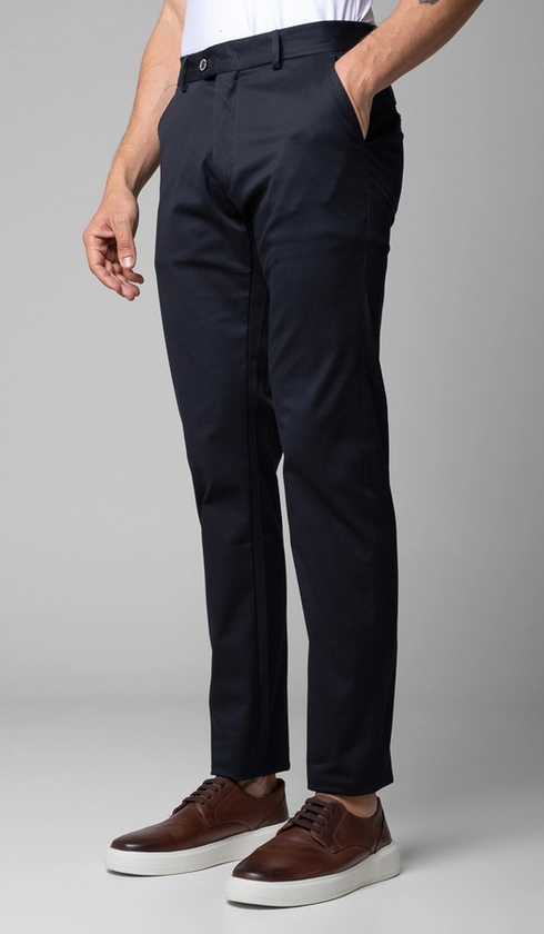 Calça Sarja Bolso Faca com Stretch Express