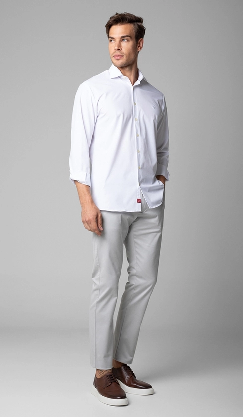 Calça Sarja Bolso Faca com Stretch Express