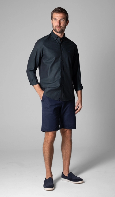 Camisa Manga Longa Oxford Button Down
