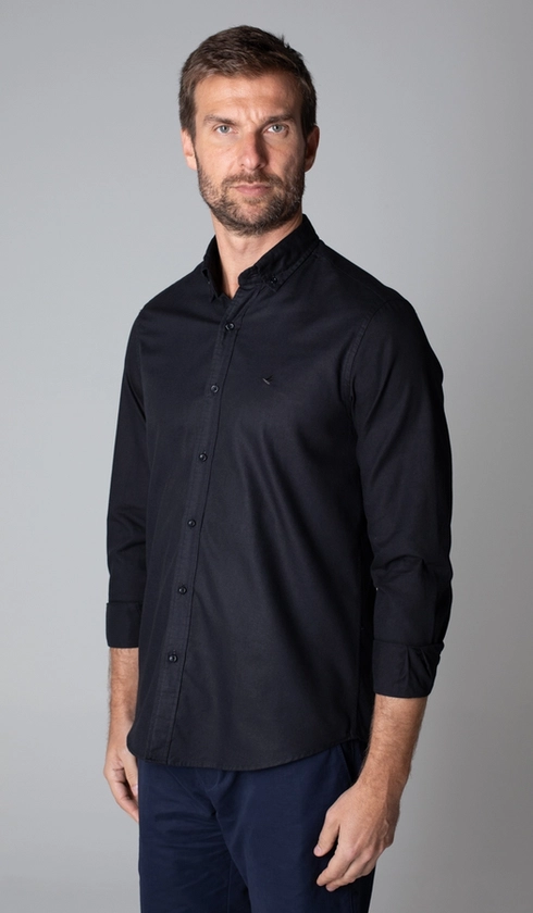 Camisa Manga Longa Oxford Button Down