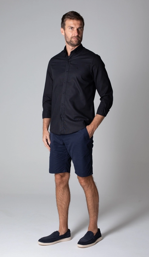 Camisa Manga Longa Oxford Button Down