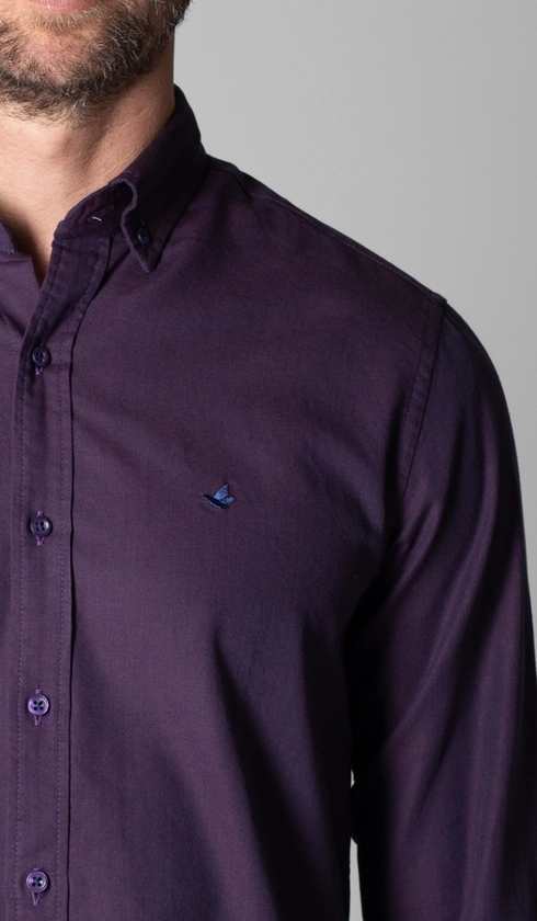 Camisa Manga Longa Oxford Button Down