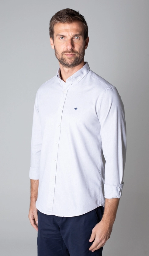Camisa Manga Longa Oxford Button Down