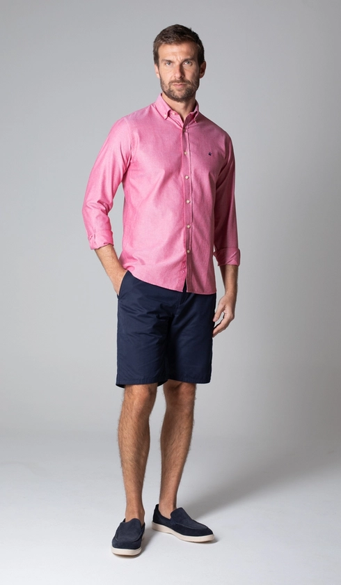 Camisa Manga Longa Oxford Button Down