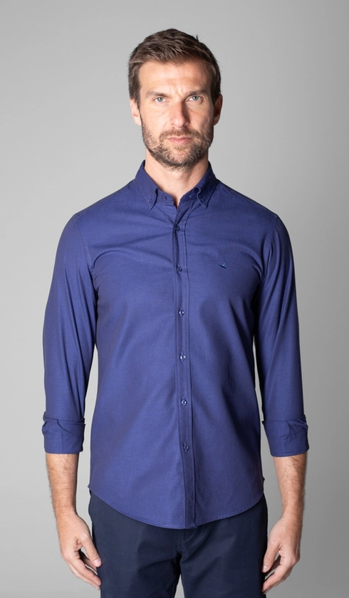 Camisa Manga Longa Oxford Button Down