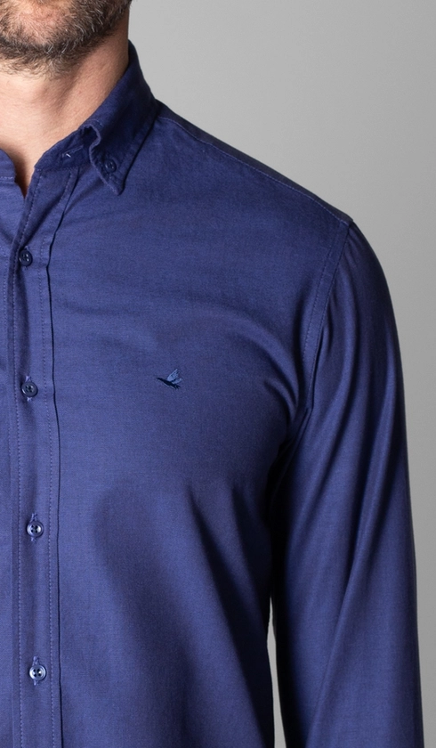 Camisa Manga Longa Oxford Button Down