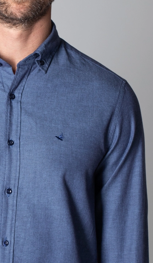 Camisa Manga Longa Oxford Button Down