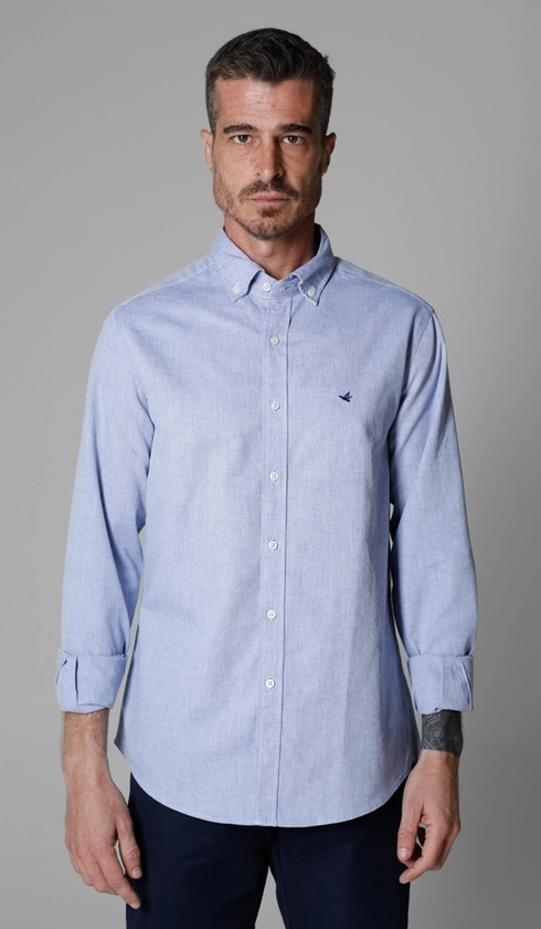 Camisa Manga Longa Oxford Button Down