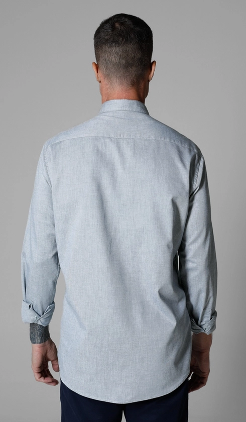 Camisa Manga Longa Oxford Button Down