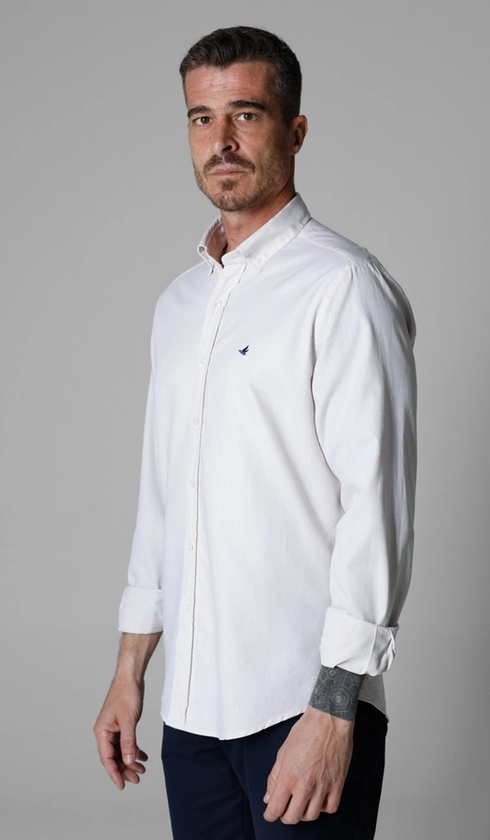Camisa Manga Longa Oxford Button Down