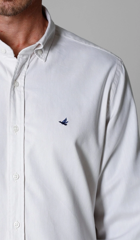 Camisa Manga Longa Oxford Button Down