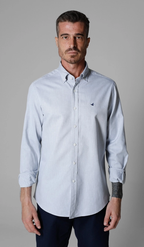 Camisa Manga Longa Oxford Button Down