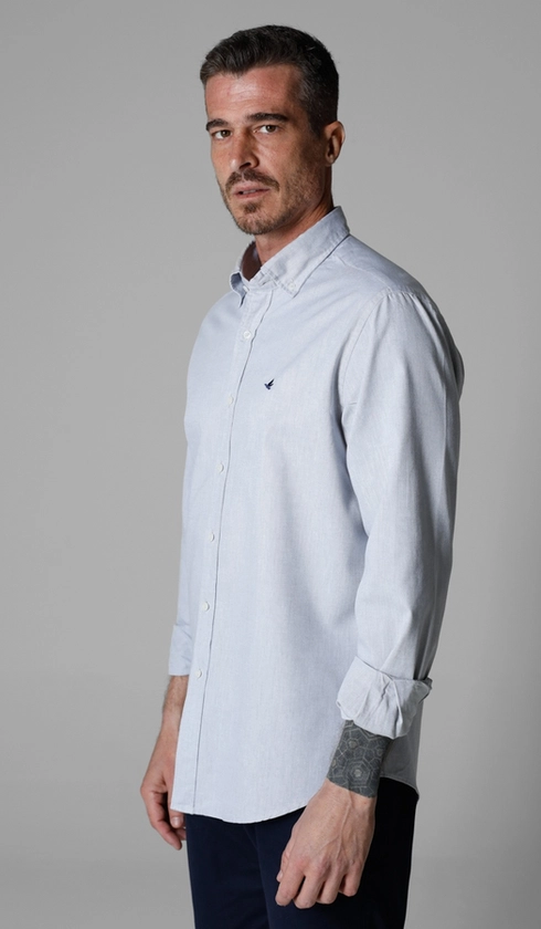 Camisa Manga Longa Oxford Button Down