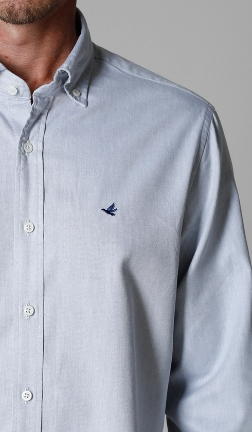 Camisa Manga Longa Oxford Button Down