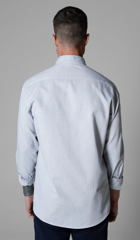 Camisa Manga Longa Oxford Button Down