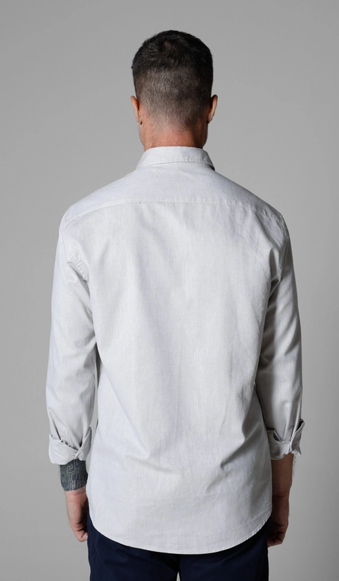 Camisa Manga Longa Oxford Button Down
