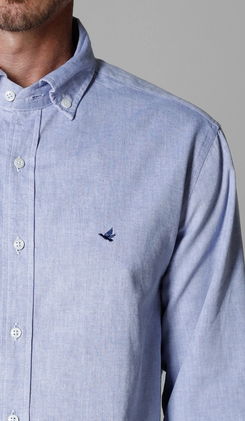 Camisa Manga Longa Oxford Button Down