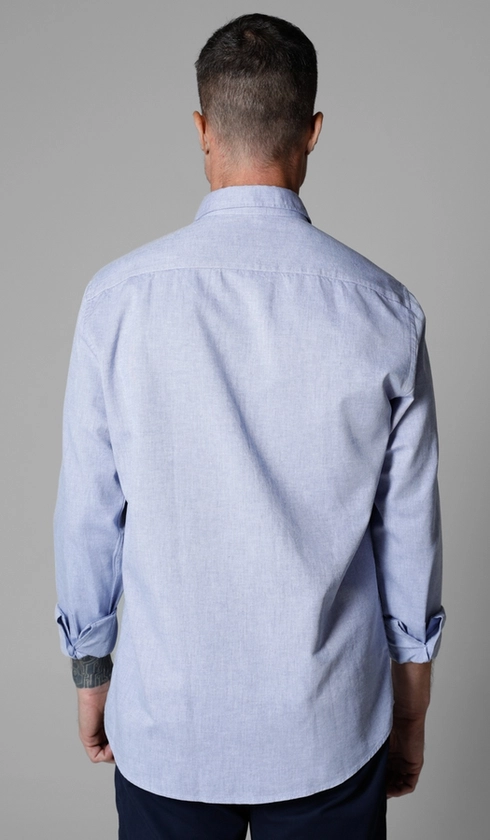Camisa Manga Longa Oxford Button Down