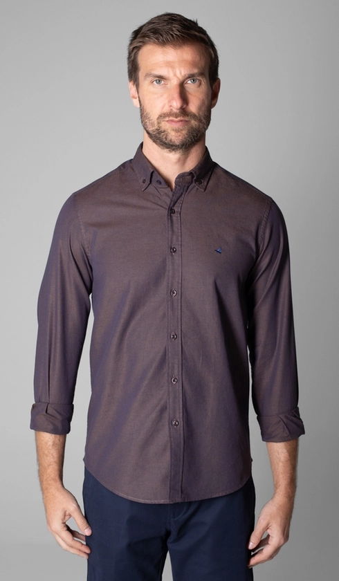 Camisa Manga Longa Oxford Button Down