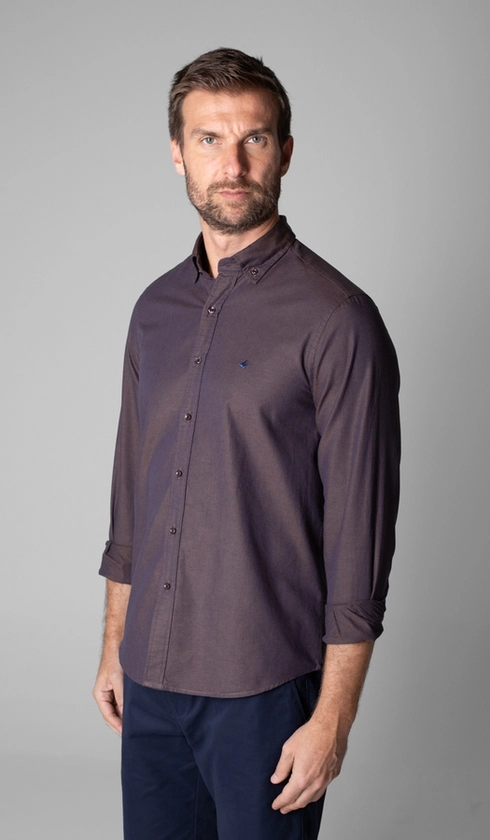 Camisa Manga Longa Oxford Button Down