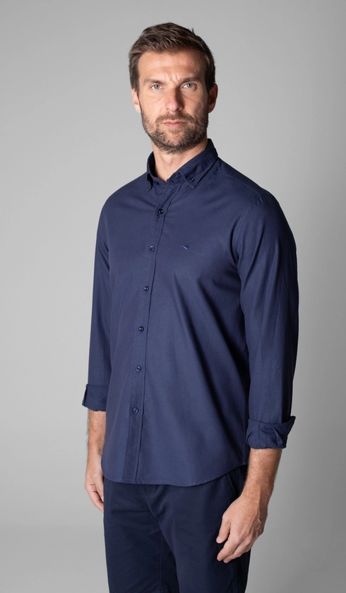 Camisa Manga Longa Oxford Button Down
