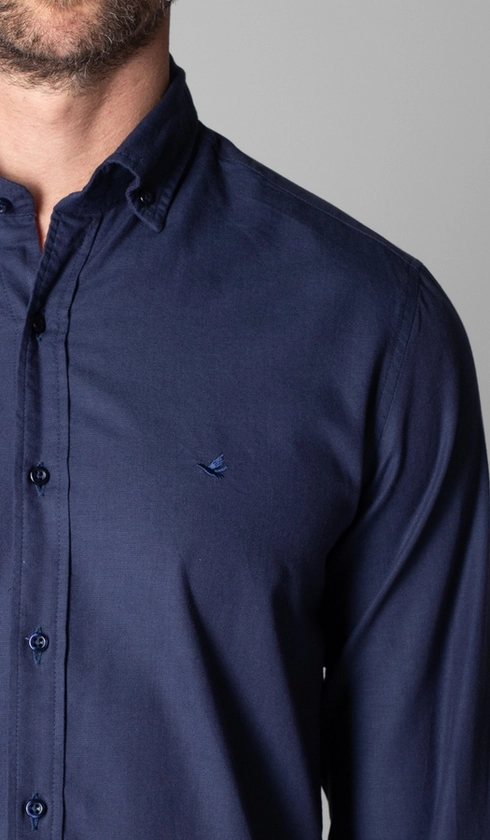 Camisa Manga Longa Oxford Button Down