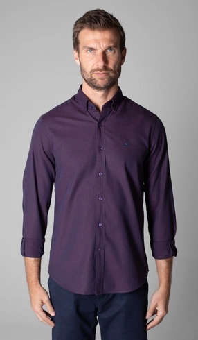 Camisa Manga Longa Oxford Button Down