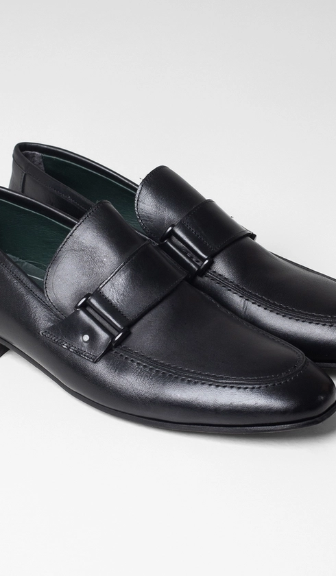 Sapato Mocassim C/fivela Lateral Dupla