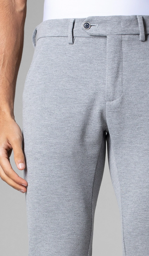 Calça Malha Bolso Faca Home Office