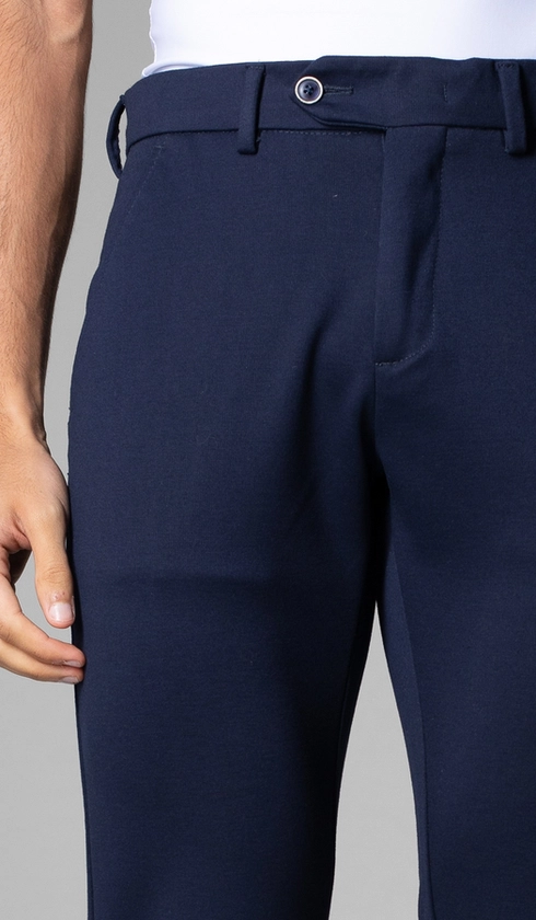Calça Malha Bolso Faca Home Office