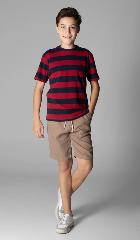 Bermuda Tencel Bolso Frontal