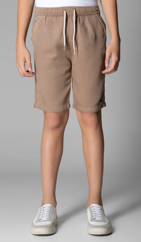 Bermuda Tencel Bolso Frontal