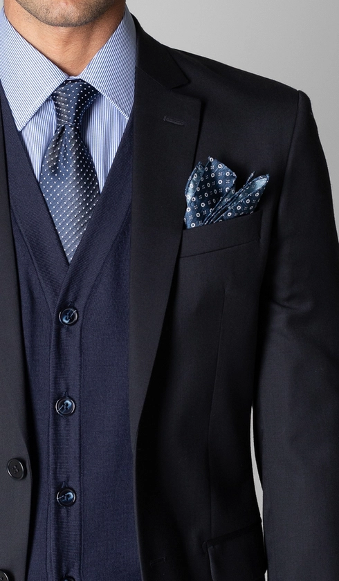 Terno Marzotto Slim Liso