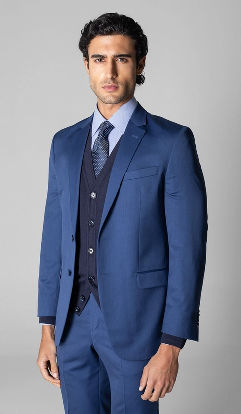 Terno Marzotto Slim Liso