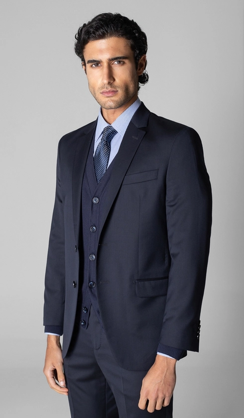 Terno Marzotto Slim Liso