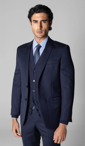 Terno Marzotto Slim Liso