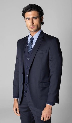 Terno Marzotto Slim Liso