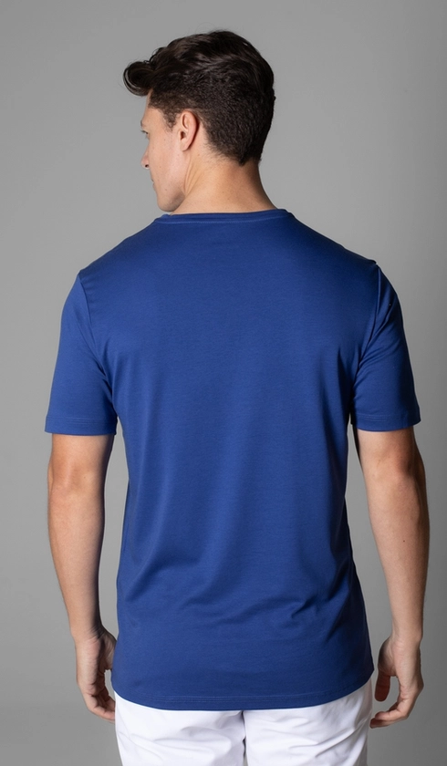 T-Shirt Manga Curta Gola Careca Lisa