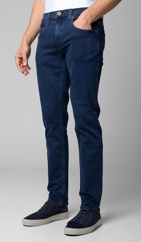 Calça Jeans Slim Moletom Gold