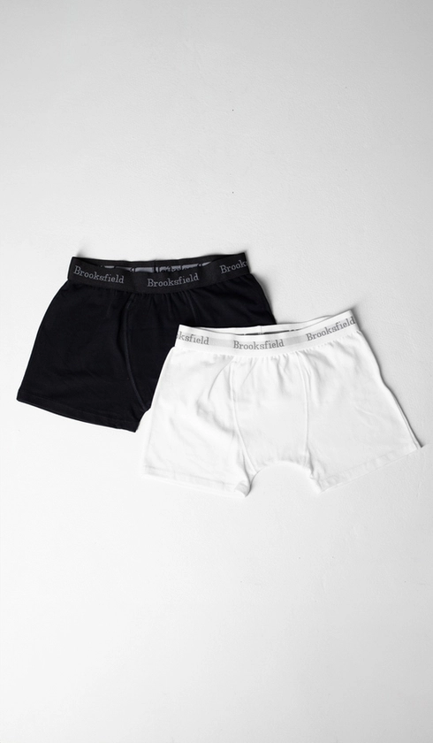 Kit Cueca Boxer Lisa com 2 Peças