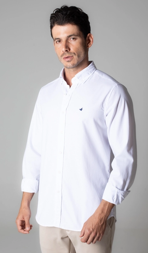 Camisa Manga Longa Oxford Button Down