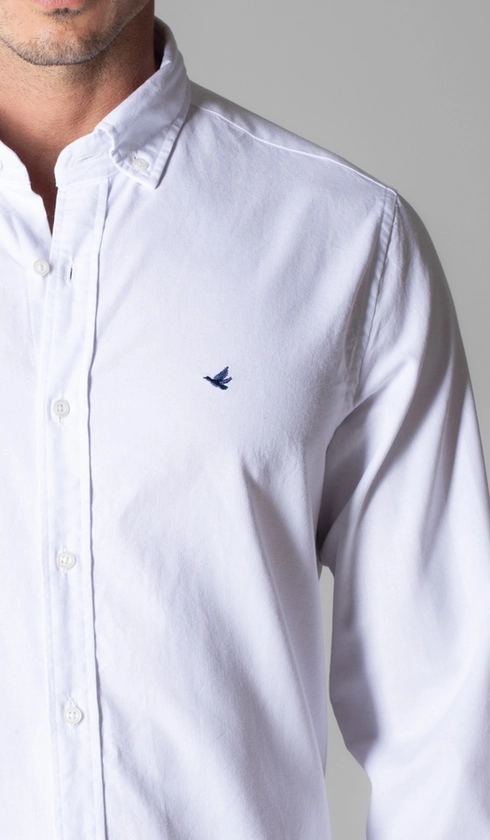 Camisa Manga Longa Oxford Button Down