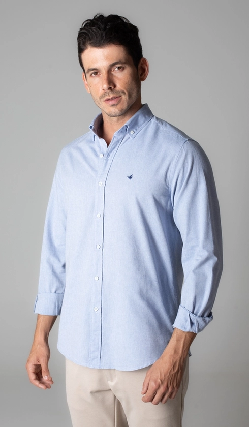 Camisa Manga Longa Oxford Button Down